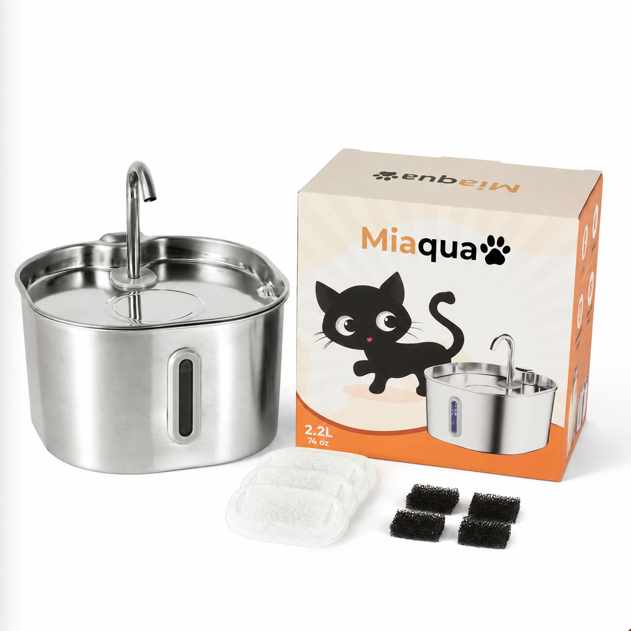 La fontaine santé pour chat Miaqua™