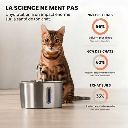 La fontaine santé pour chat Miaqua™